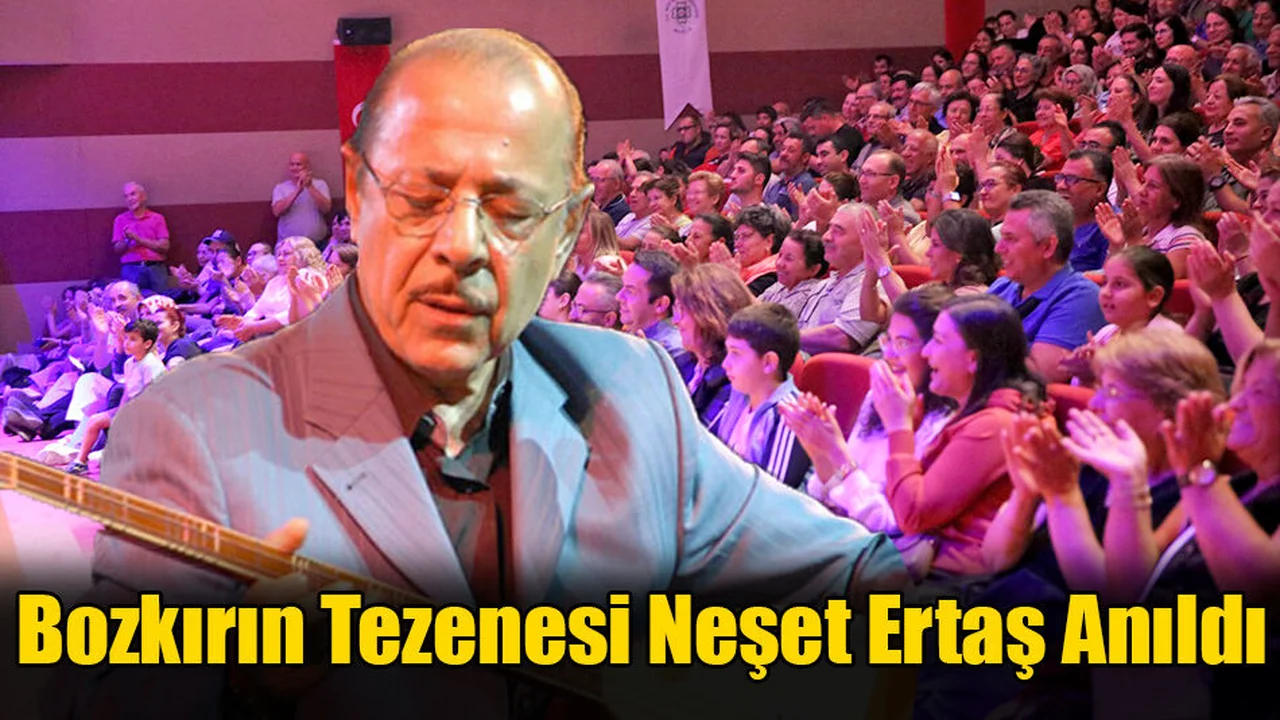 Bozkırın Tezenesi Neşet Ertaş Anıldı
