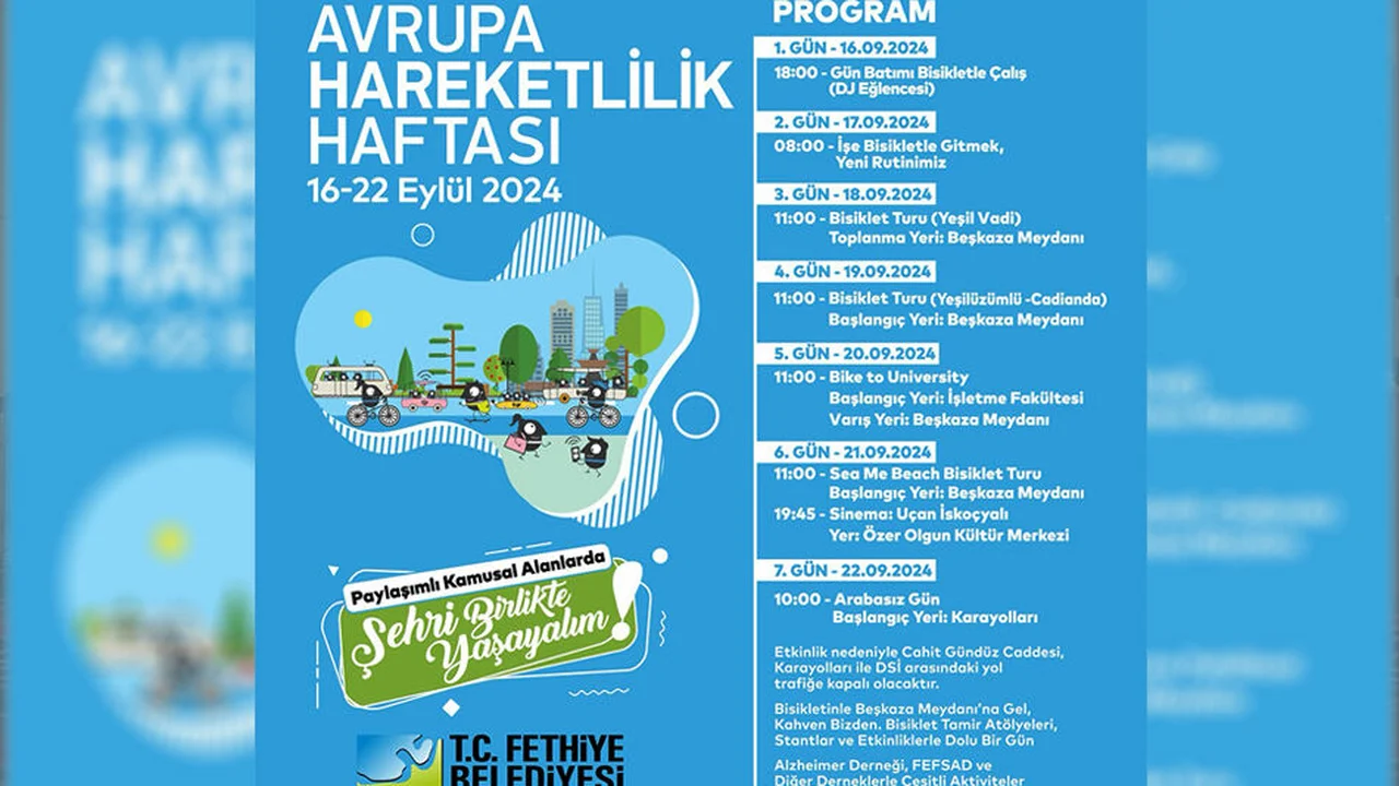Avrupa Hareketlilik Haftası Etkinlikleri Başlıyor