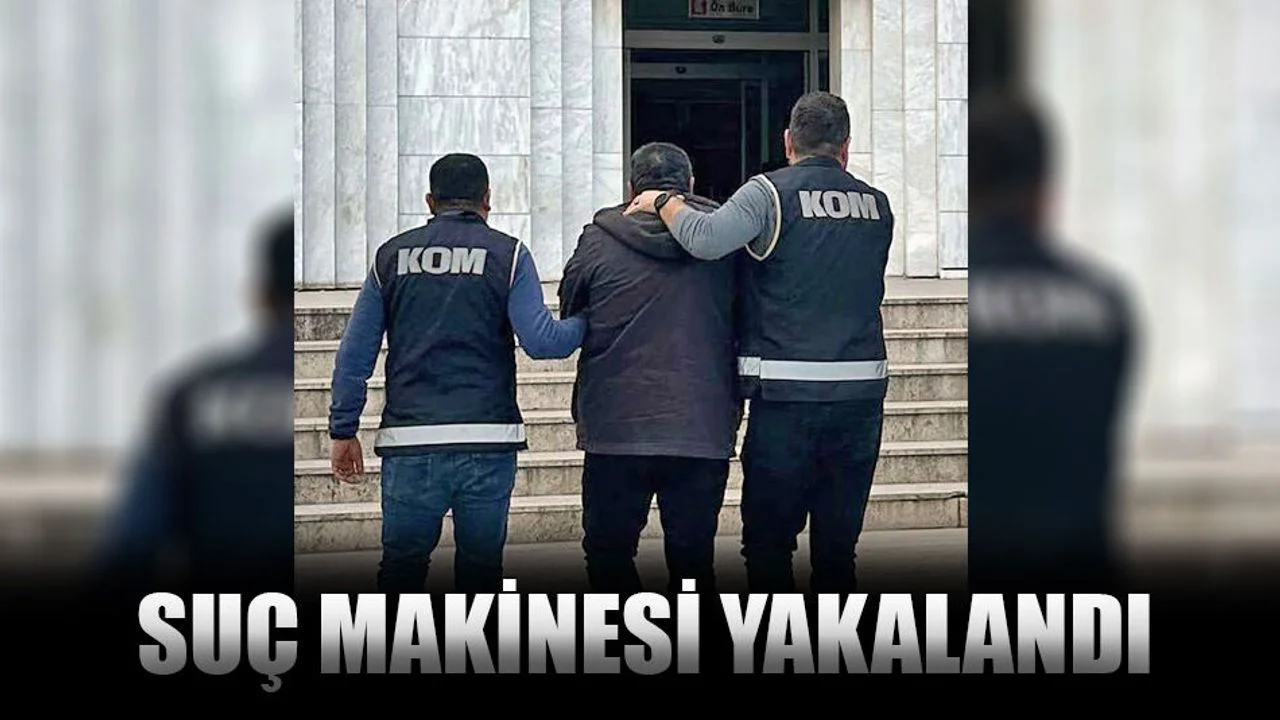 Suç Makinesi Yakalandı