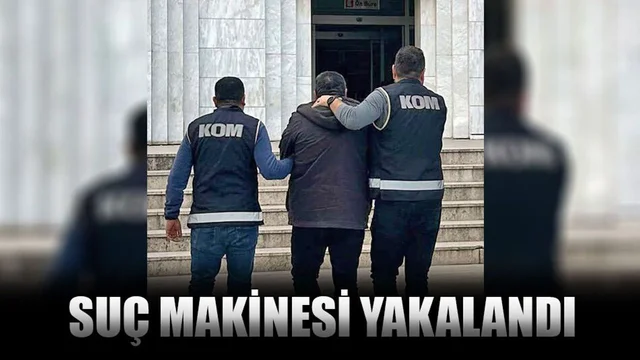 Suç Makinesi Yakalandı
