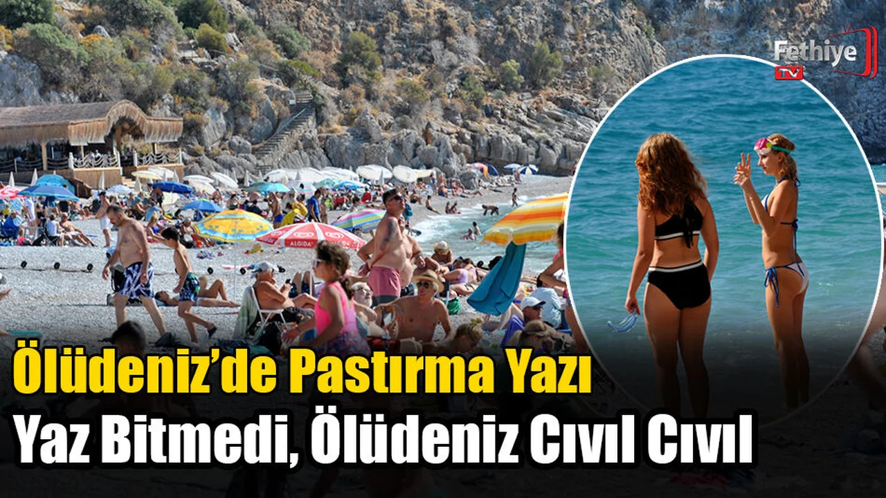 Ölüdeniz’de Pastırma Yazı