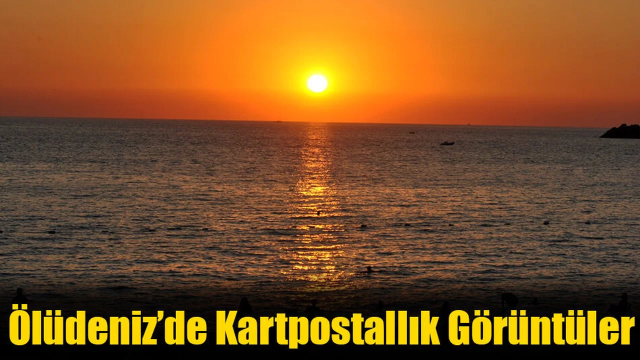 Ölüdeniz’de Kartpostallık Görüntüler