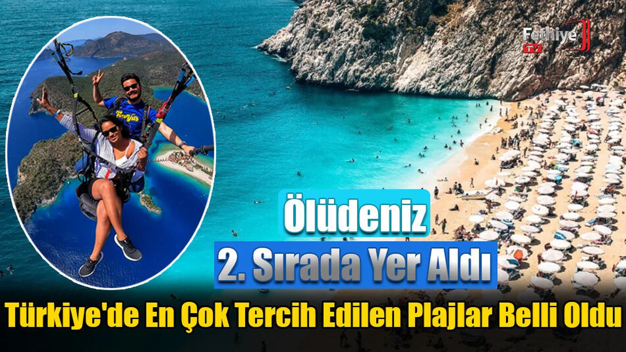 Türkiye'de En Çok Tercih Edilen Plajlar Belli Oldu