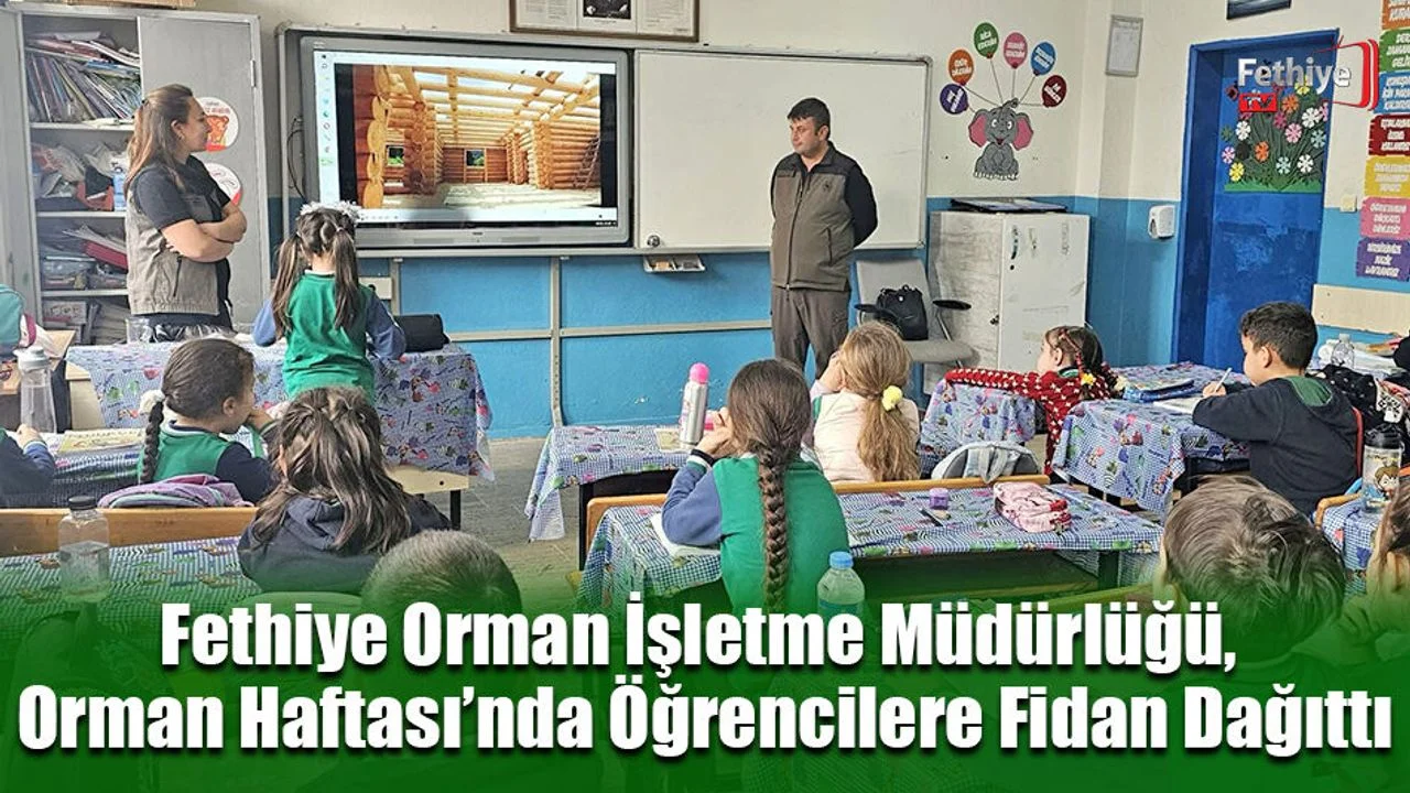 Öğrencilere Yangınlarla Mücadele İle İlgili Bilgilendirme Yapıldı