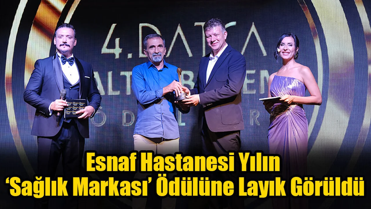 Esnaf Hastanesi Yılın Sağlık Markası Ödülüne Layık Görüldü