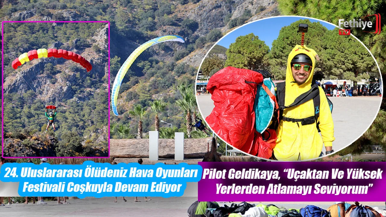 Ölüdeniz Hava Oyunları Festivali Coşkuyla Devam Ediyor