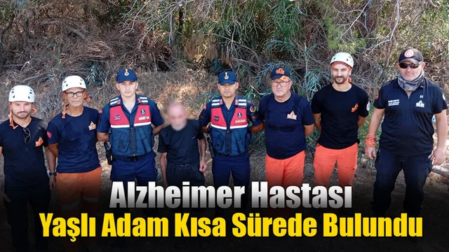 Alzheimer Hastası Yaşlı Adam Kısa Sürede Bulundu