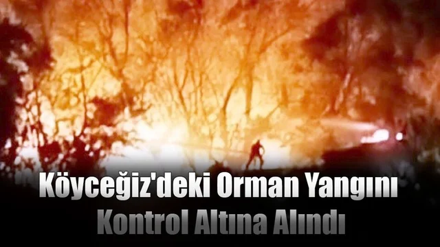 Köyceğiz'deki Orman Yangını Kontrol Altına Alındı
