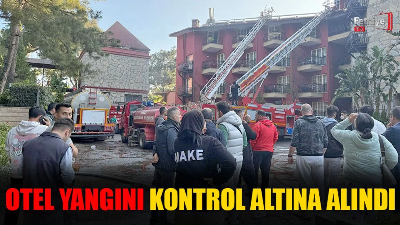 Otel Yangını Kontrol Altına Alındı