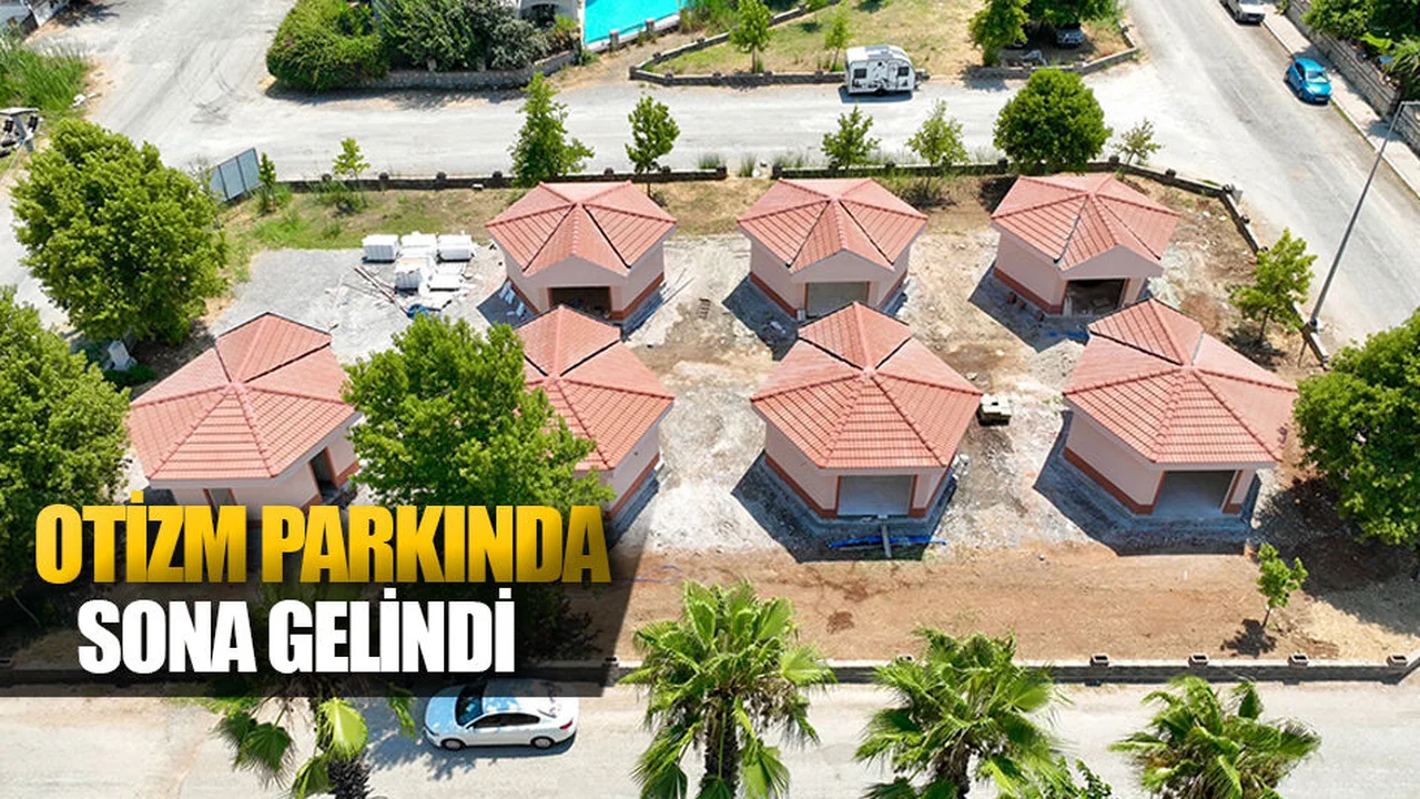 Otizm Parkında Çalışmalar Hızla Sürüyor
