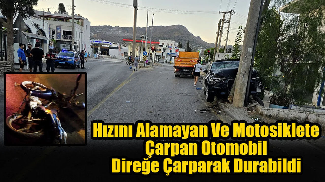 Bodrum'da Trafik Kazası: 1 Ölü, 1 Ağır Yaralı