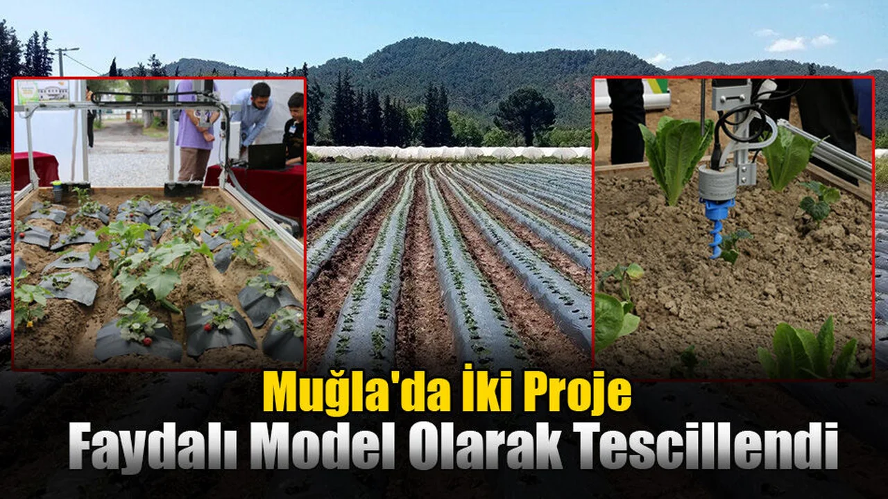 Muğla'da İki Proje Faydalı Model Olarak Tescillendi