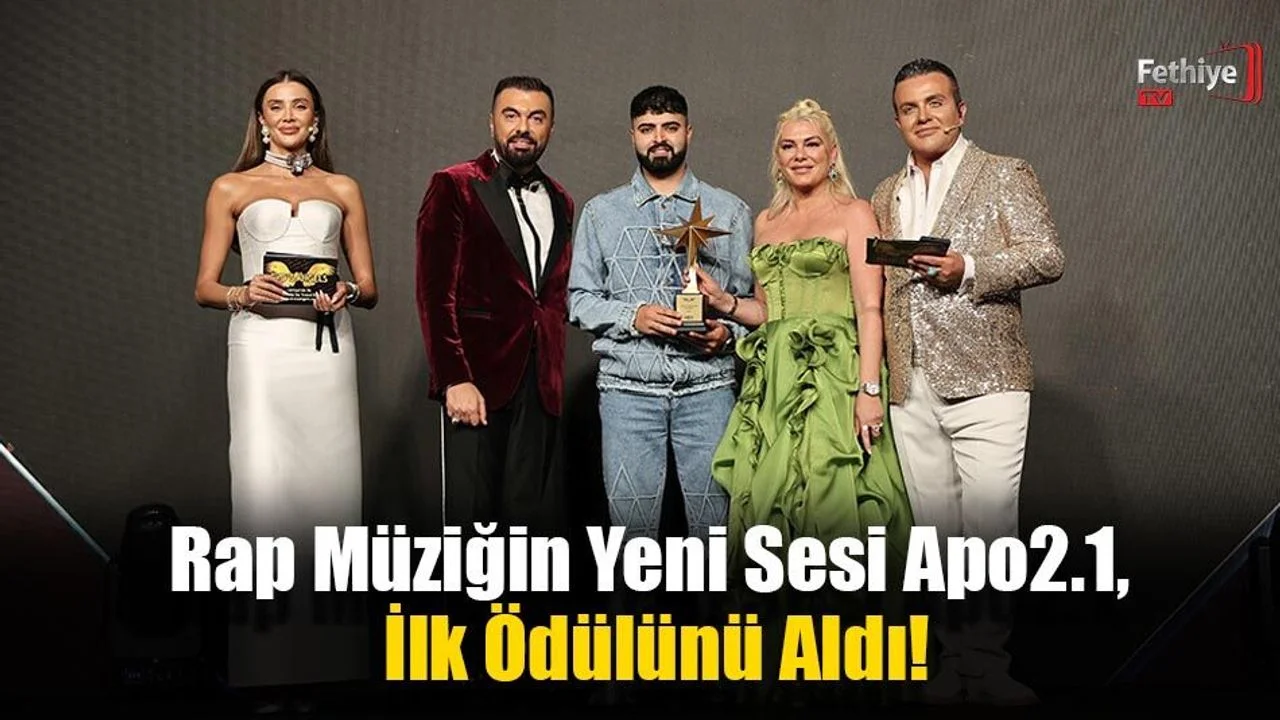 Rap Müziğin Yeni Sesi Apo2.1, İlk Ödülünü Aldı!