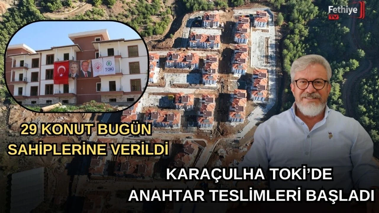 Karaçulha TOKİ’de Anahtar Teslimleri Başladı