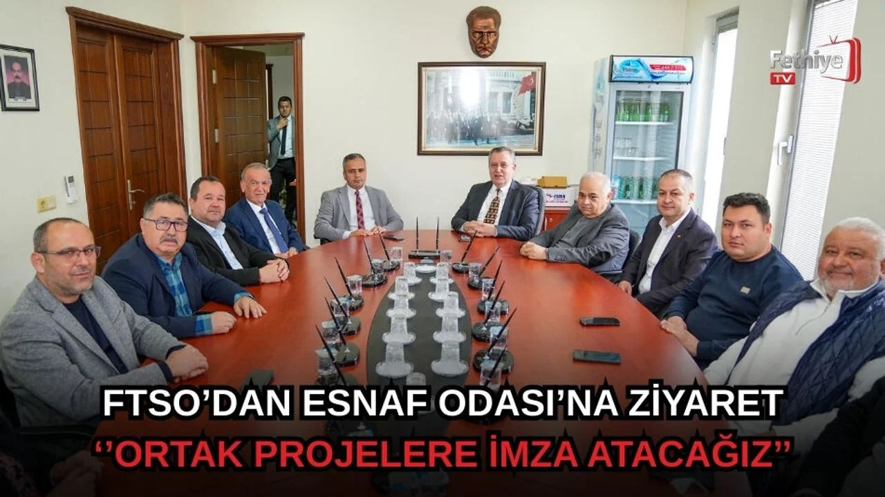 FTSO’dan Esnaf Odası’na Ziyaret: ‘’Ortak Projelere İmza Atacağız’’