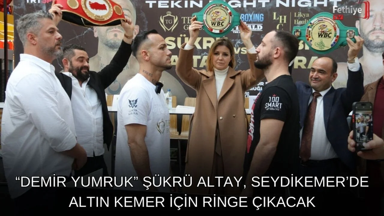 “Demir Yumruk” Şükrü Altay, Seydikemer’de Altın Kemer İçin Ringe Çıkacak