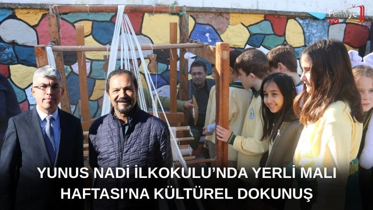 Yunus Nadi İlkokulu’nda Yerli Malı Haftası’na Kültürel Dokunuş