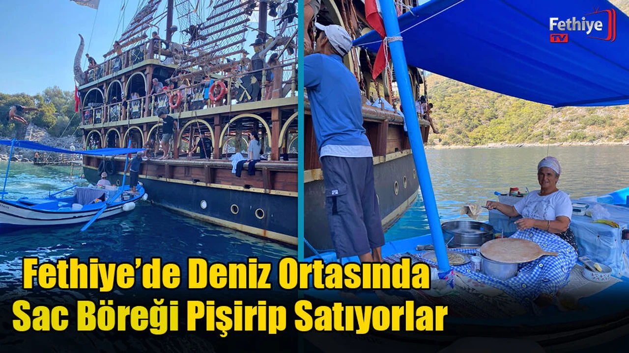 Mavi Yolculukla Gelen Ünlülere De Sac Böreği Sattılar