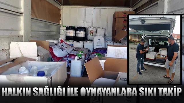 Halkın Sağlığı İle Oynayanlara Sıkı Takip