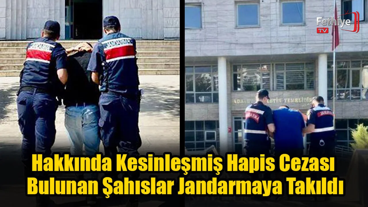Hakkında Kesinleşmiş Hapis Cezası Bulunan Şahıslar Jandarmaya Takıldı