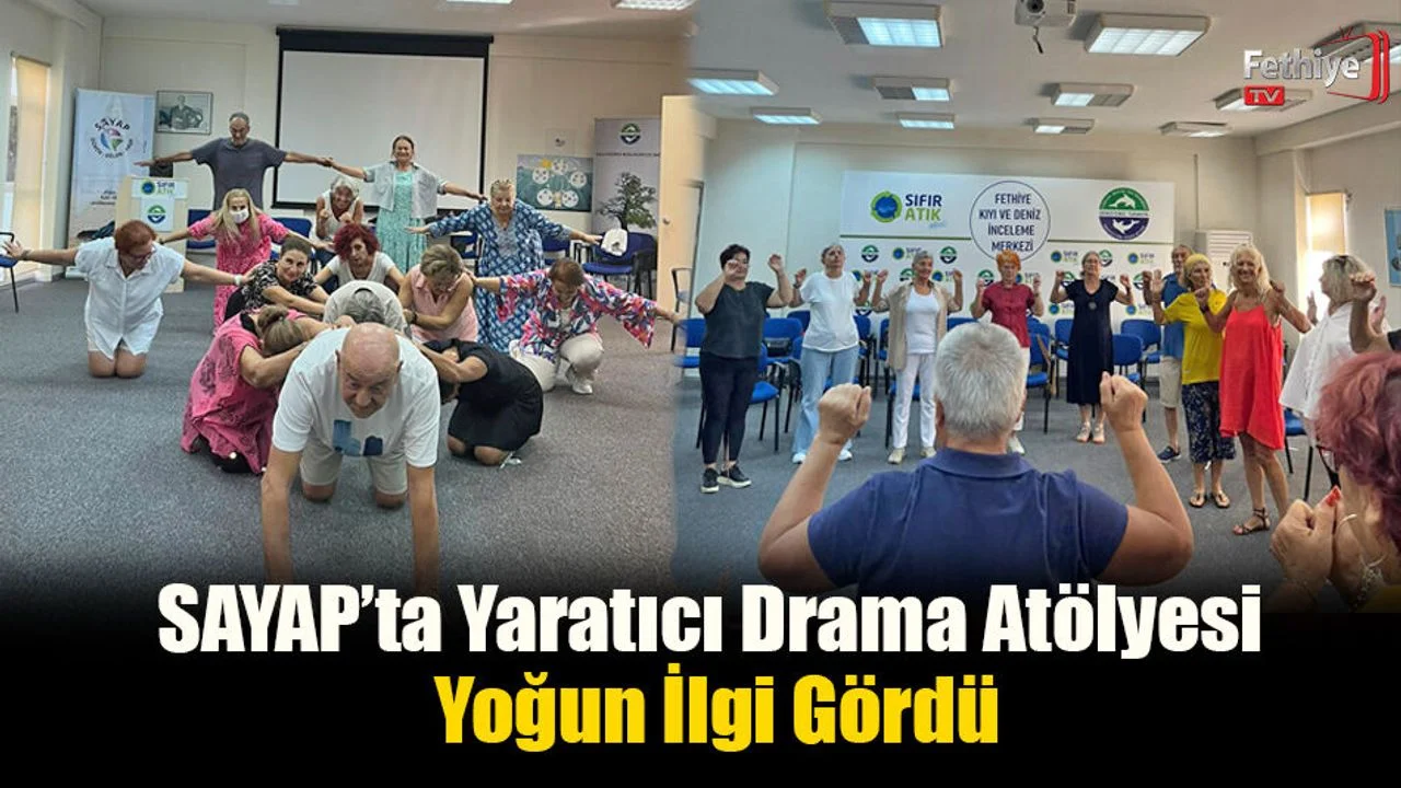 SAYAP’ta Yaratıcı Drama Atölyesi Yoğun İlgi Gördü