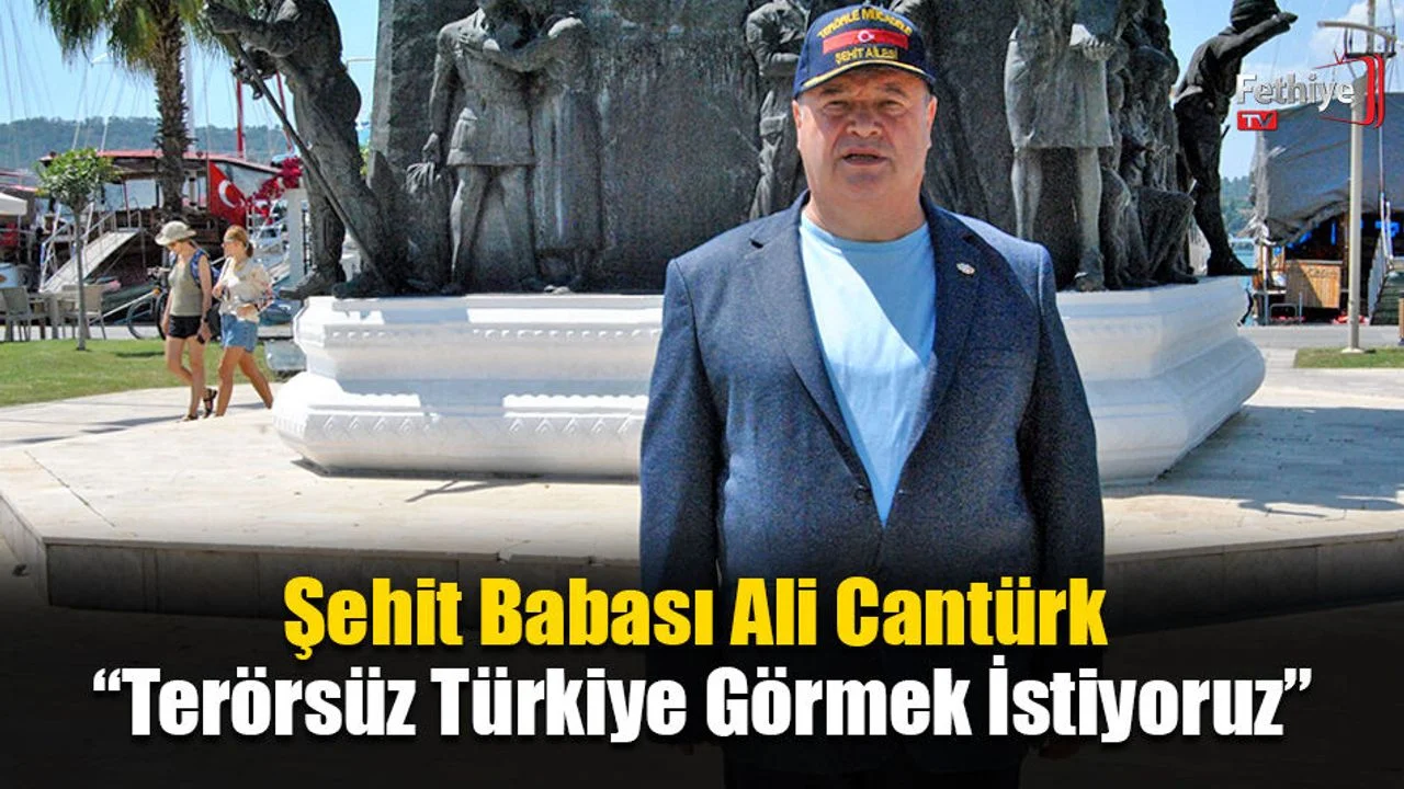 Şehit Babası Cantürk, “Barış İçinde Yaşamak En Büyük Arzumuz”