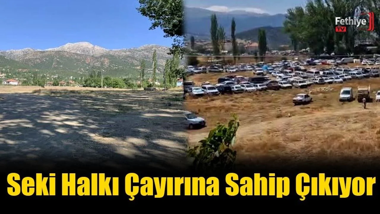 Seki Halkı Çayırına Sahip Çıkıyor: “Çayıra TOKİ Konutları İstemiyoruz”