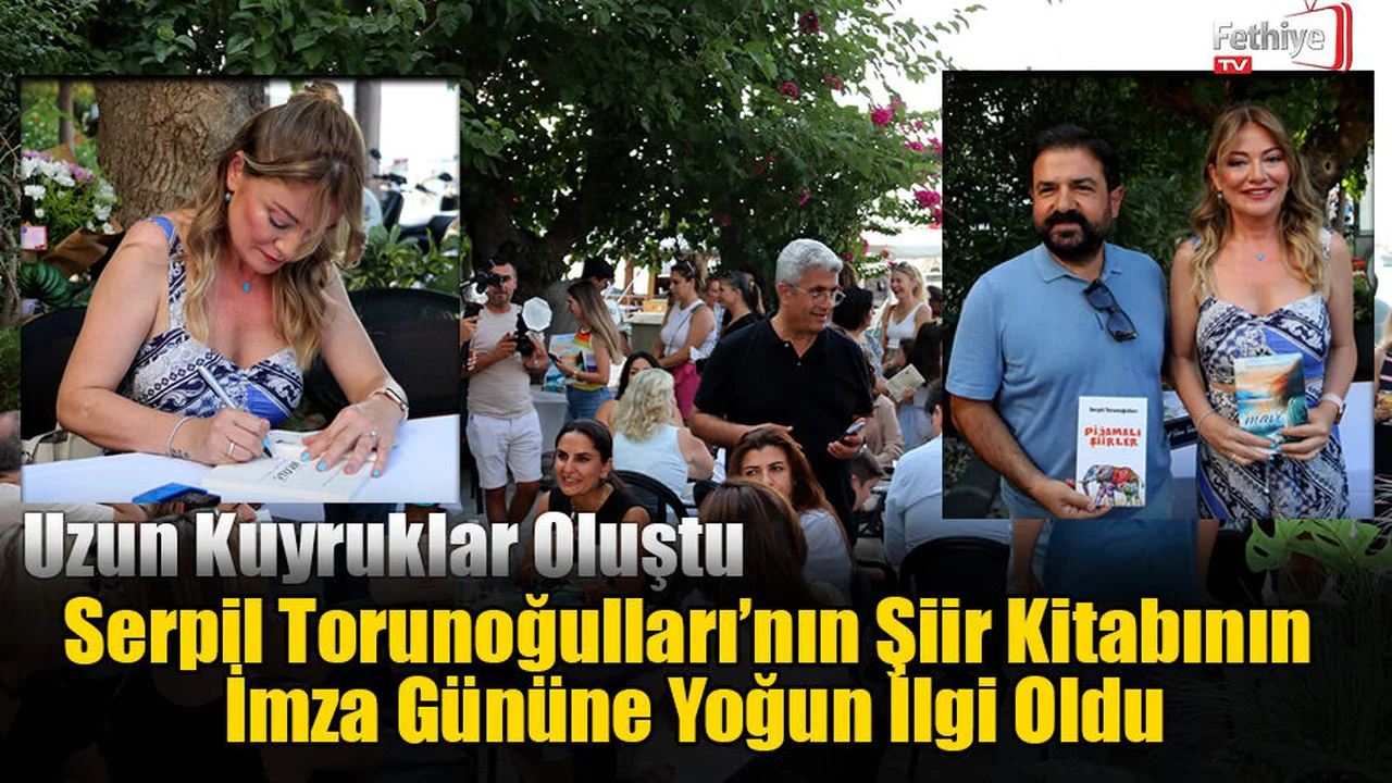 Serpil Torunoğulları’nın Şiir Kitabının İmza Gününe Yoğun İlgi Oldu