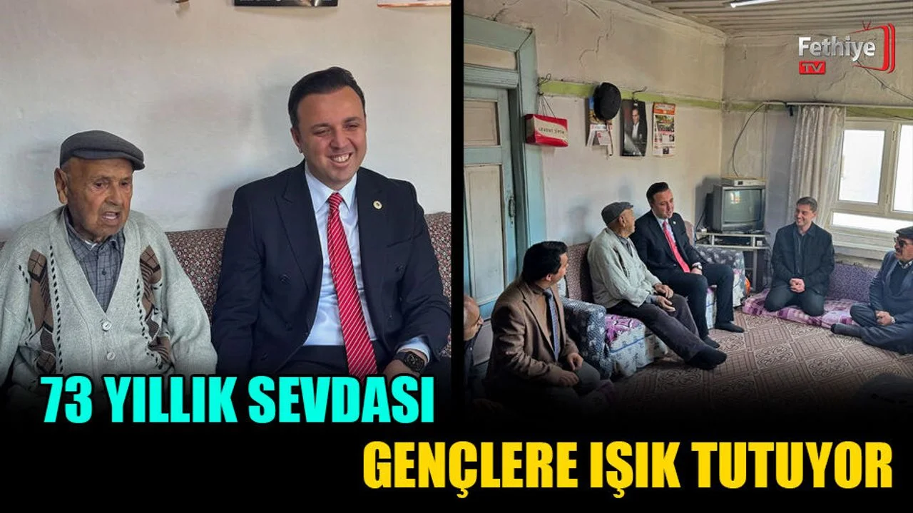 73 Yıllık Sevdası Gençlere Işık Tutuyor