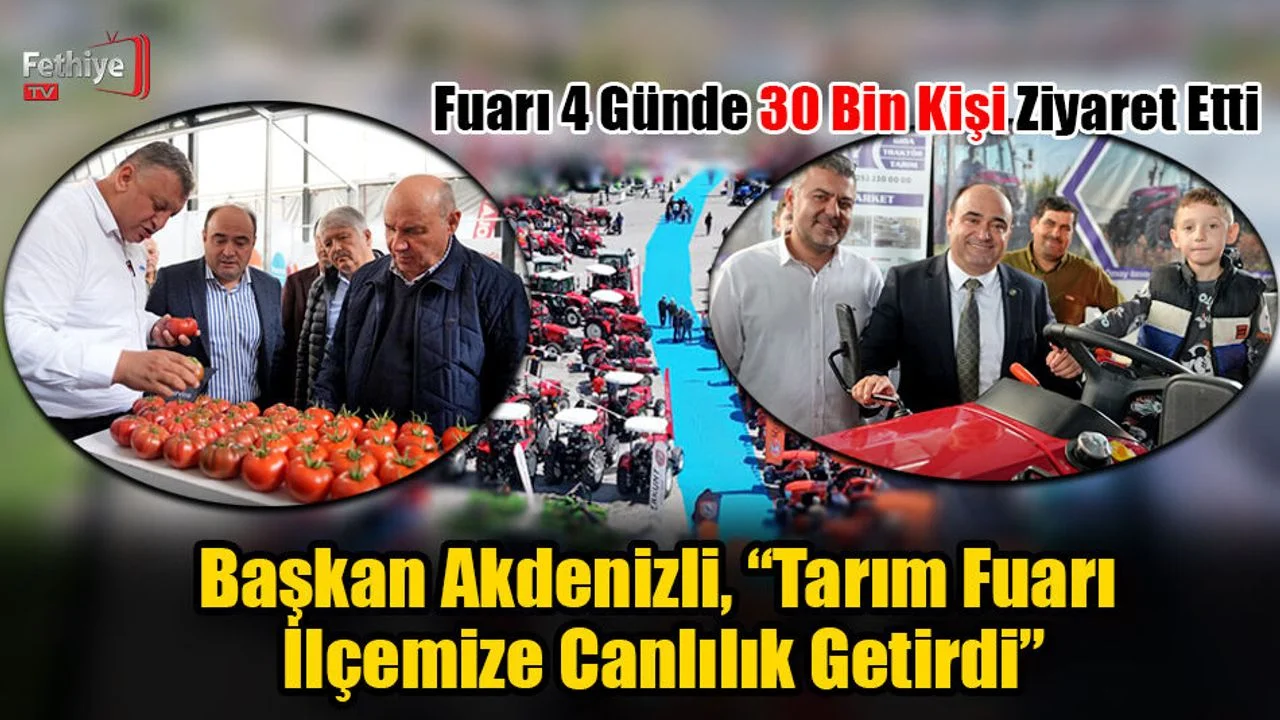 Seydikemer’de Yapılan İlk Fuara Ziyaretçi Akını