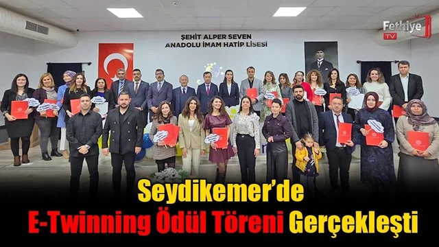 Seydikemer’de E-Twinning Ödül Töreni Gerçekleşti