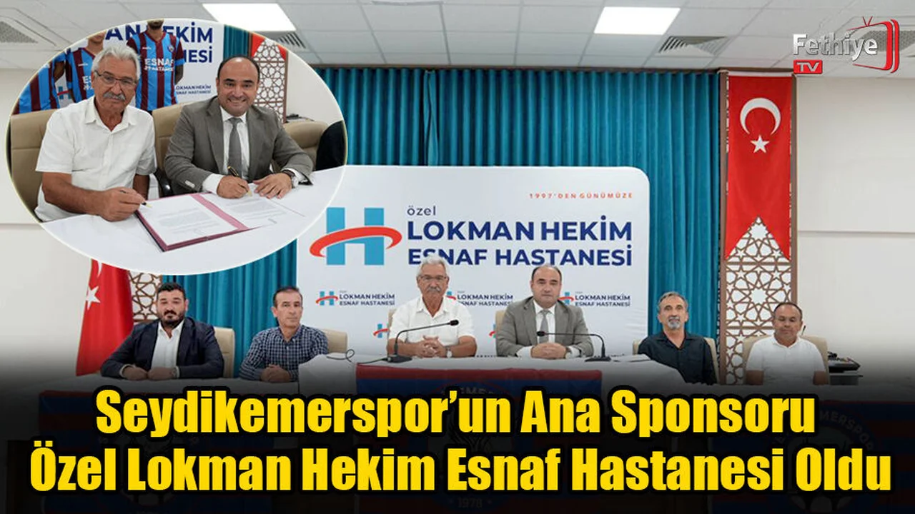Seydikemerspor’un Ana Sponsoru Özel Lokman Hekim Esnaf Hastanesi