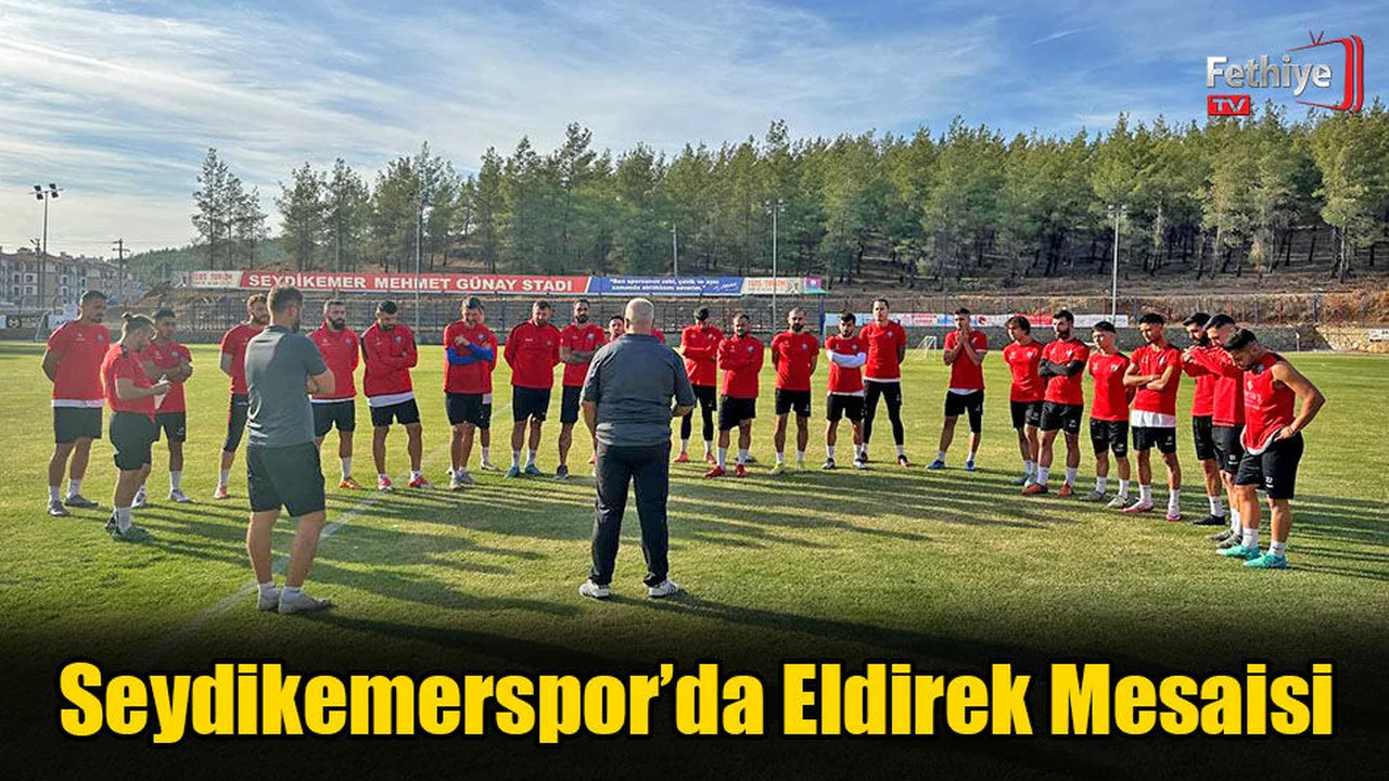 Seydikemerspor’da Eldirek Mesaisi Başladı