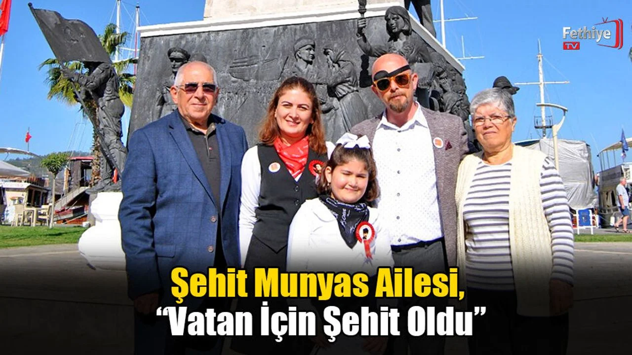Şehit Munyas Ailesi, “Vatan İçin Şehit Oldu”