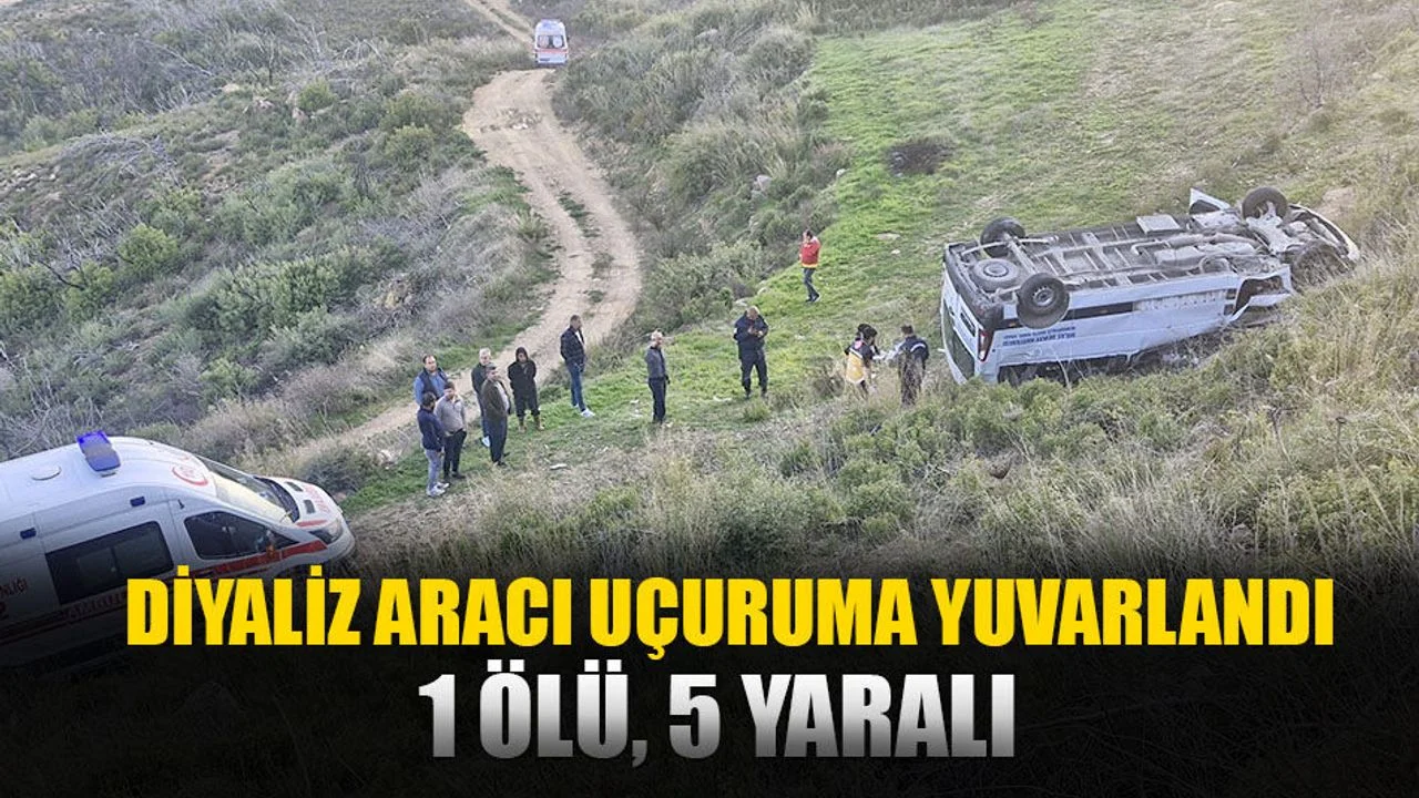 Diyaliz Aracı Uçuruma Yuvarlandı: 1 Ölü
