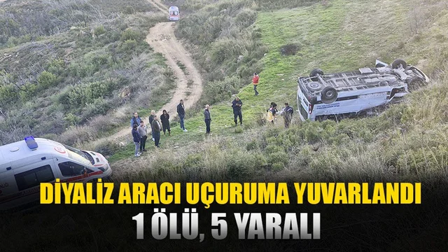 Diyaliz Aracı Uçuruma Yuvarlandı: 1 Ölü