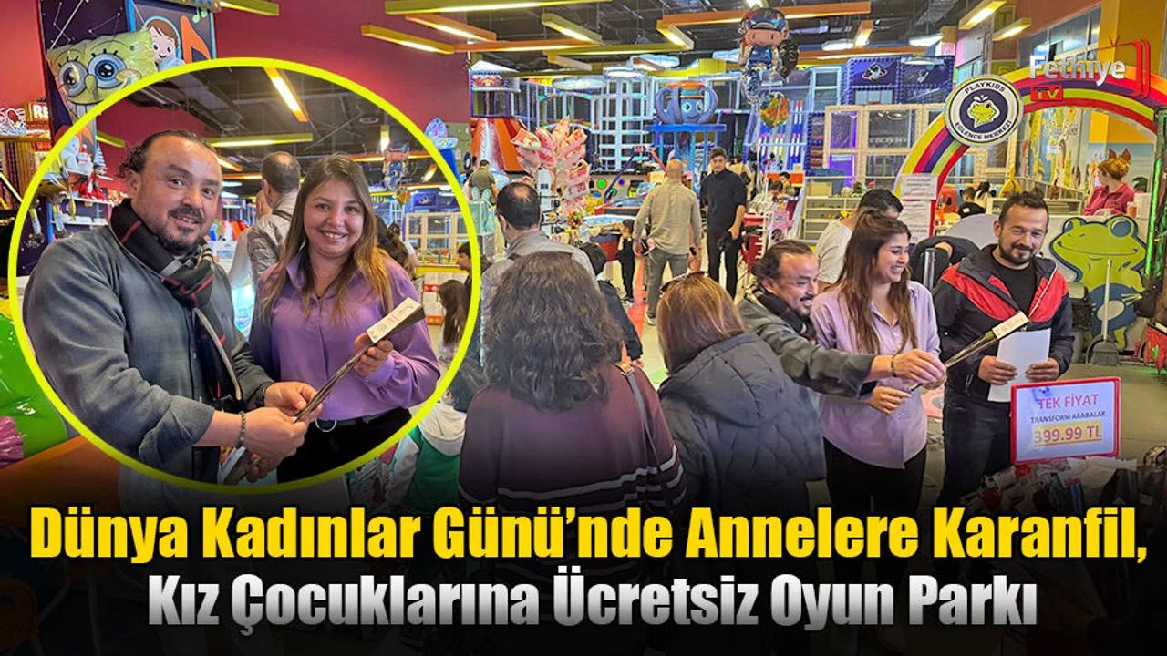 Annelere Karanfil, Kız Çocuklarına Ücretsiz Oyun Parkı