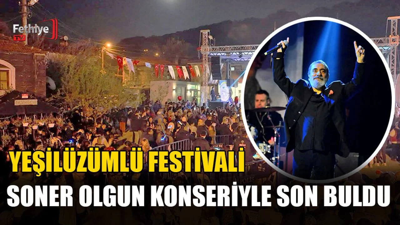 Yeşilüzümlü Festivali Soner Olgun Konseriyle Son Buldu