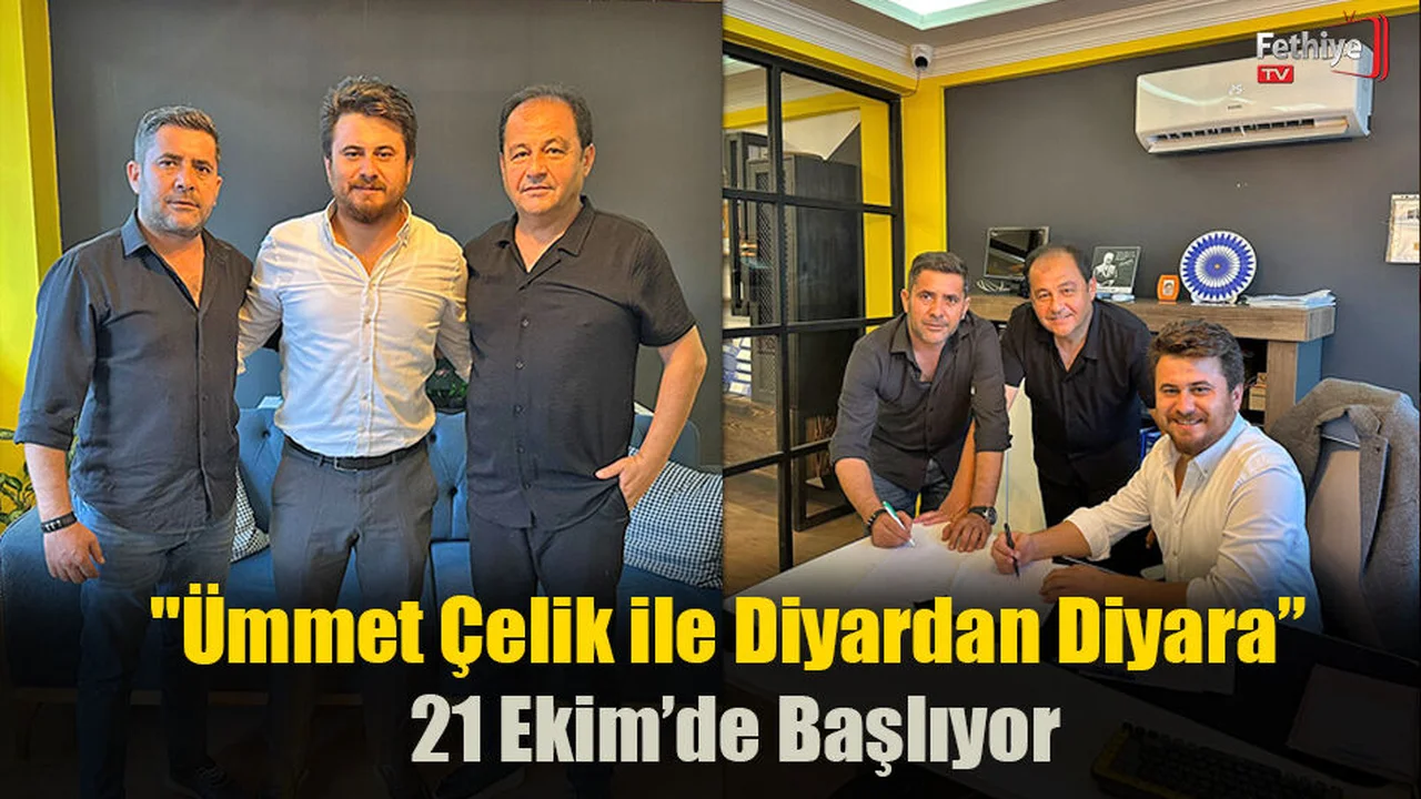 "Ümmet Çelik ile Diyardan Diyara” 21 Ekim’de Başlıyor