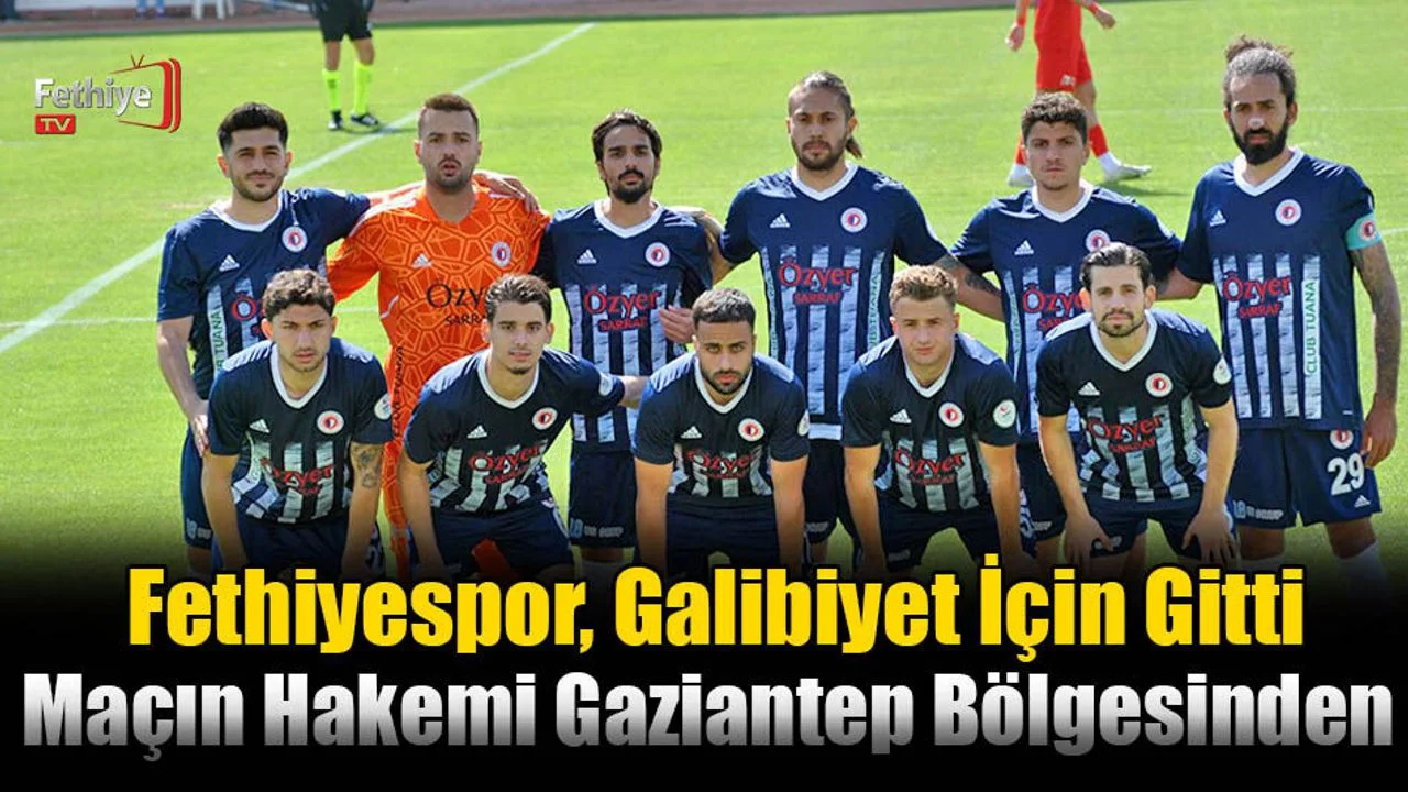 Maçın Hakemi Gaziantep Bölgesinden