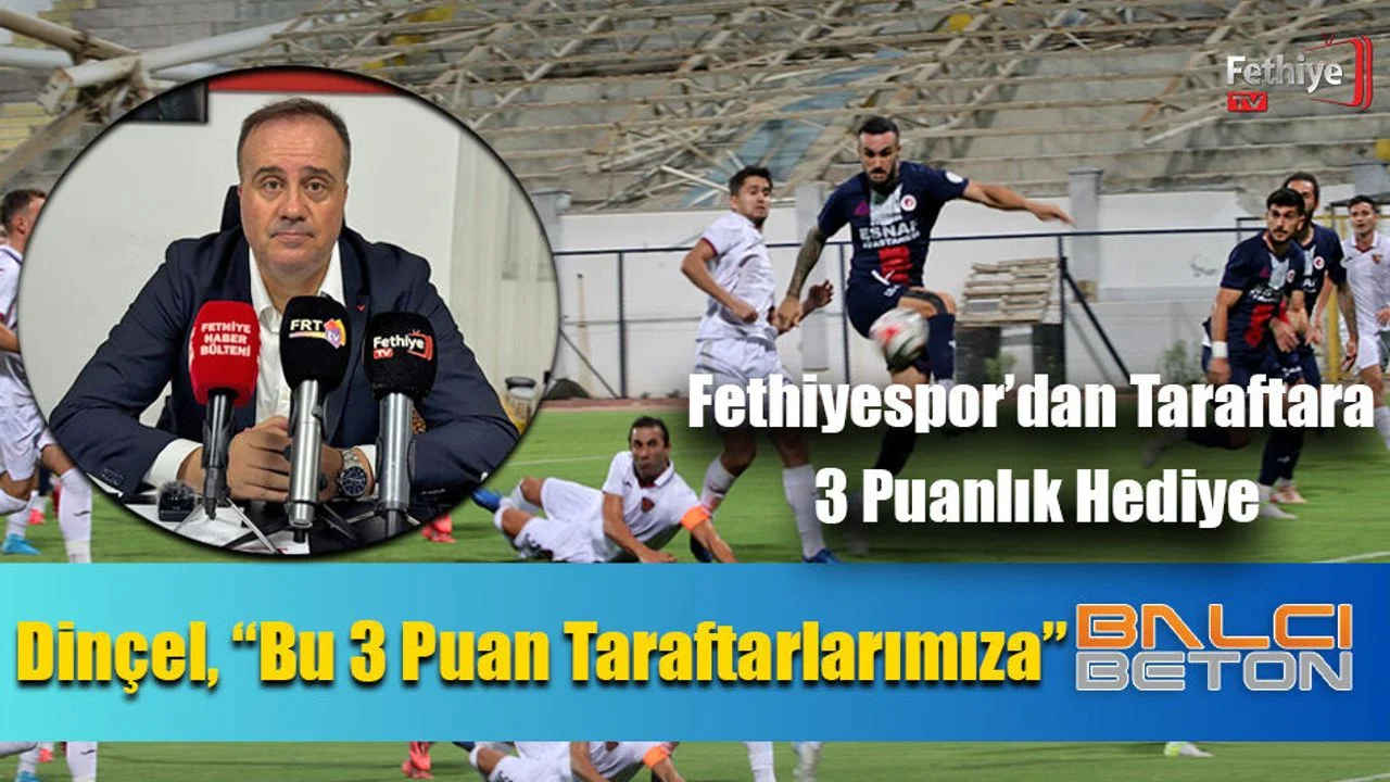 Fethiyespor’dan Taraftara 3 Puanlık Hediye