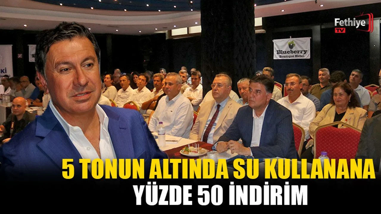 Başkan Aras’tan Turizmciler, Üreticiler ve Yaşlı Vatandaşlar İçin Su Tarifesi Müjdesi