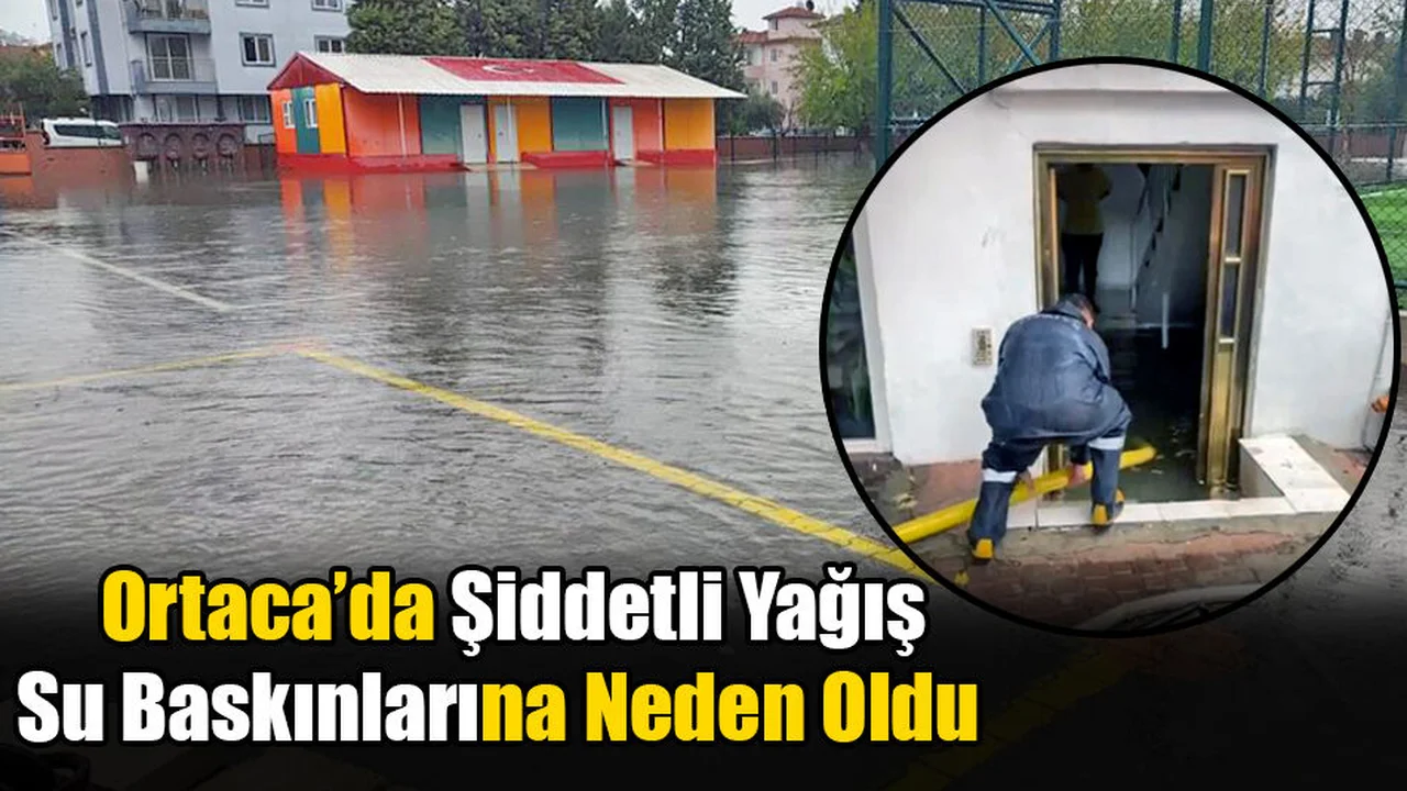 Ortaca’da Şiddetli Yağış Su Baskınlarına Neden Oldu