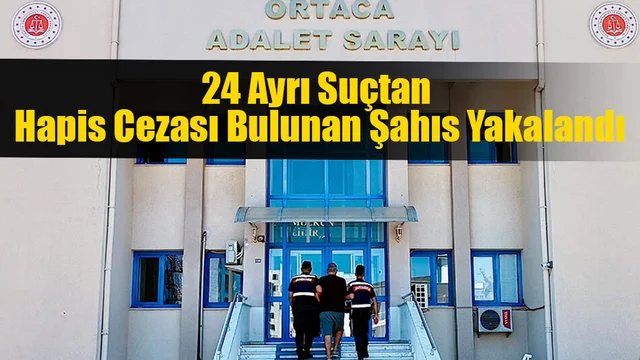 24 Ayrı Suçtan Hapis Cezası Bulunan Şahıs Yakalandı