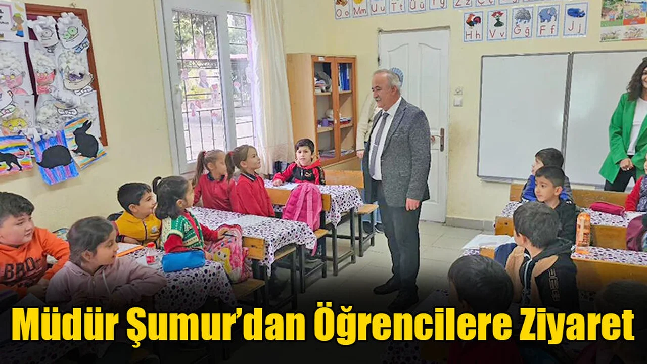 Müdür Şumur’dan Öğrencilere Ziyaret