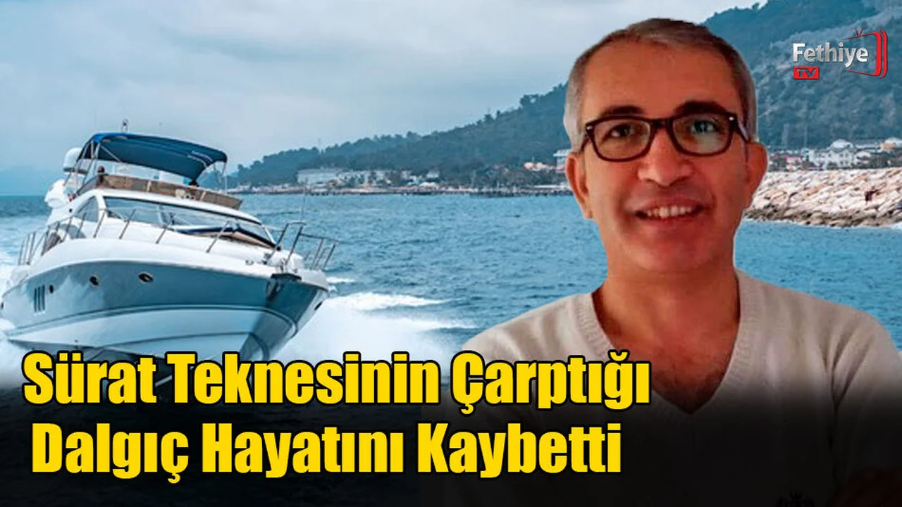 Sürat Teknesinin Çarptığı Dalgıç Hayatını Kaybetti