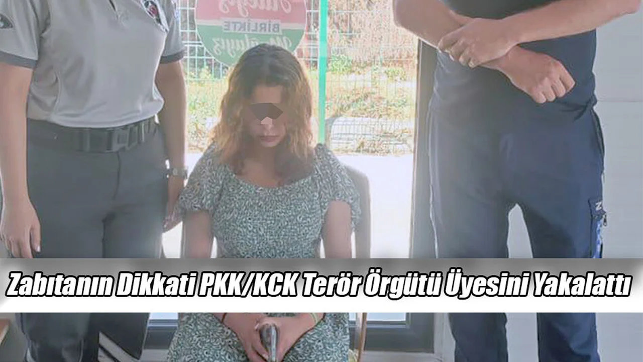 Zabıtanın Dikkati PKK/KCK Terör Örgütü Üyesini Yakalattı