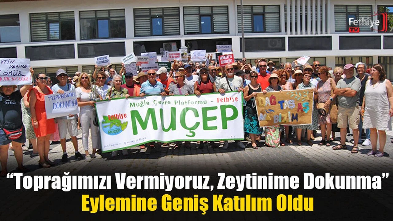 Zeytinlerimize Sahip Çıkmak İçin Bir Araya Geldiler