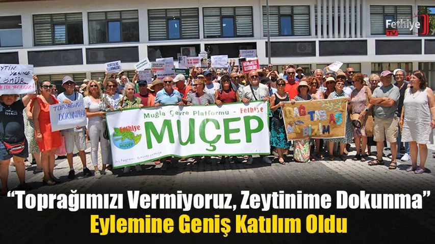 Zeytinlerimize Sahip Çıkmak İçin Bir Araya Geldiler
