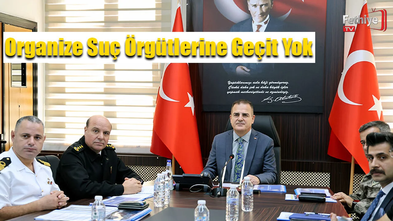 Organize Suç Örgütlerine Geçit Yok
